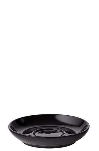 Utopia – Titan Black Coupe Saucer 5.5" (14cm) — K10041-000000-B01006