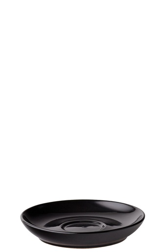 Utopia – Titan Black Coupe Saucer 4.75" (12cm) — K10042-000000-B01006