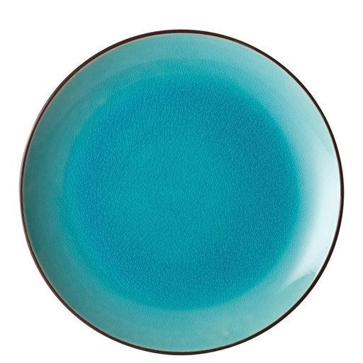 Utopia – Aqua Coupe Plate 12" (30cm) — K90033-000000-B01006