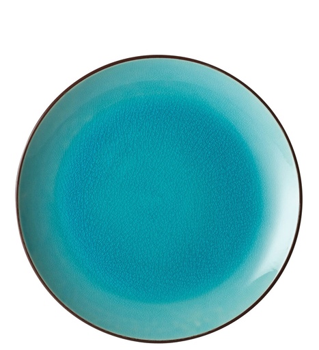 Utopia – Soho Aqua Coupe Plate 10.5" (26.5cm) — K90037-000000-B01006