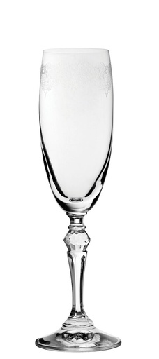 Utopia – Rona – Filigree Flute glass 6oz (17cl) — L4566-1700-00-B06024