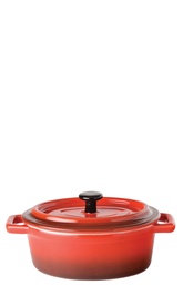 Utopia – Flame Oval Casserole 6" (15cm) 17oz (48cl) — M14021-000000-B01006
