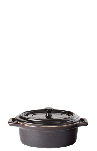 [M14022-000000-B01006] Utopia – Midnight Oval Casserole 5" (13cm) 12.5oz (35cl) — M14022-000000-B01006