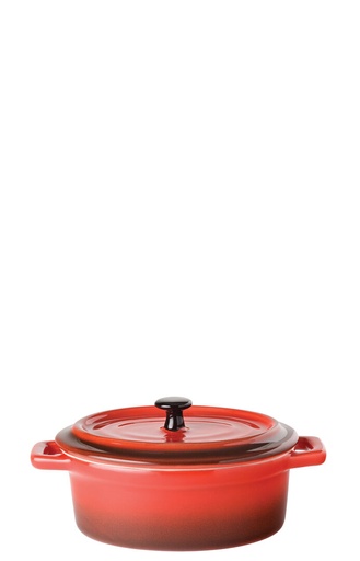 [M14023-000000-B01006] Utopia – Flame Oval Casserole 5" (13cm) 12.5oz (35cl) — M14023-000000-B01006