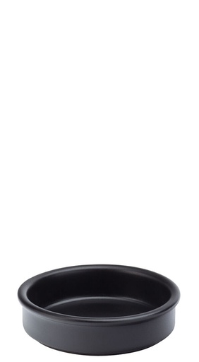 Utopia – Regas – Black Tapas Dish 4.5" (11.5cm) — M15055-000000-B01024