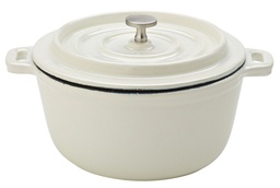 Utopia – Cast Iron Calico Round Casserole 5.5" (14cm) — MH7005-000000-B01006