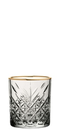 Utopia – Pasabahce – Timeless Vintage DOF GoldRim12.5oz(36cl) *Handwash — P52790-GOLD00-B04024