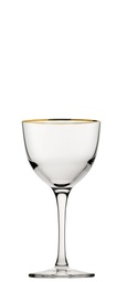 Utopia – NUDE – Refine Nick & Nora Gold Rim 6oz (17cl) *Handwash — P67095-GOLD00-B06012