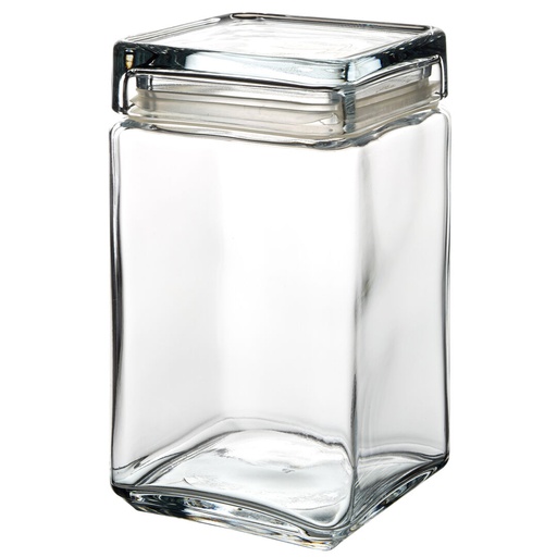 [P98665-000000-B01006] Utopia – Square Biscotti Jar 1.5L — P98665-000000-B01006