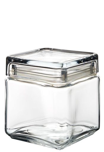 [P98667-000000-B01006] Utopia – Square Biscotti Jar 1L — P98667-000000-B01006