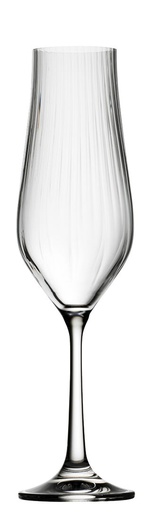 [R20025-000000-B01006] Utopia – Crystalex – Tulipa Optic Flute 8oz (23cl) — R20025-000000-B01006