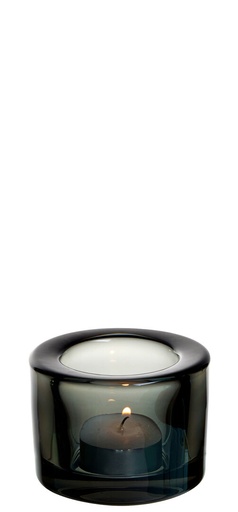 Utopia – Chunky Tealight Holder - Black — R90068-000000-B01012