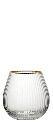 [R90239-000000-B01006] Utopia – Hayworth Stemless Beverage 22oz (65cl) - Gold Rim — R90239-000000-B01006