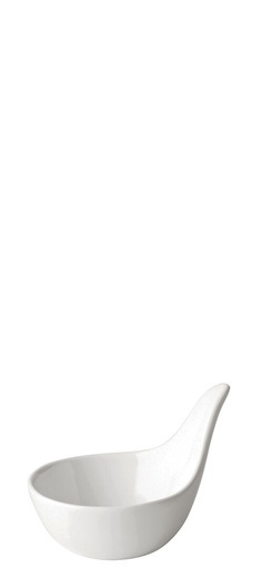 [Z06015-000000-B01006] Utopia – Anton Black Fine China Dish 50 ml White — Z06015-000000-B01006