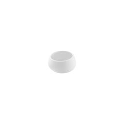 DEGRENNE COCOTTE BLANC SABLE — slanted rim cup 7,3cm -   7cl — 211892 (Pack of 6 pieces)