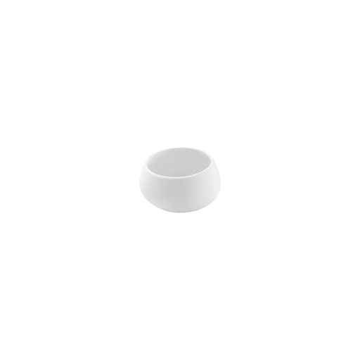 DEGRENNE COCOTTE BLANC SABLE — slanted rim cup 7,3cm -   7cl — 211892 (Pack of 6 pieces)