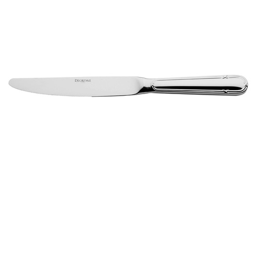[130140] DEGRENNE FLORENCIA — Table knife straight hollow handle serrated — 130140 (Pack of 12 pieces)