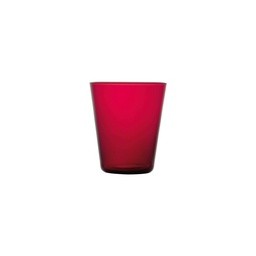 DEGRENNE MAMBO — Red tumbler 34cl — 171630 (Pack of 6 pieces)