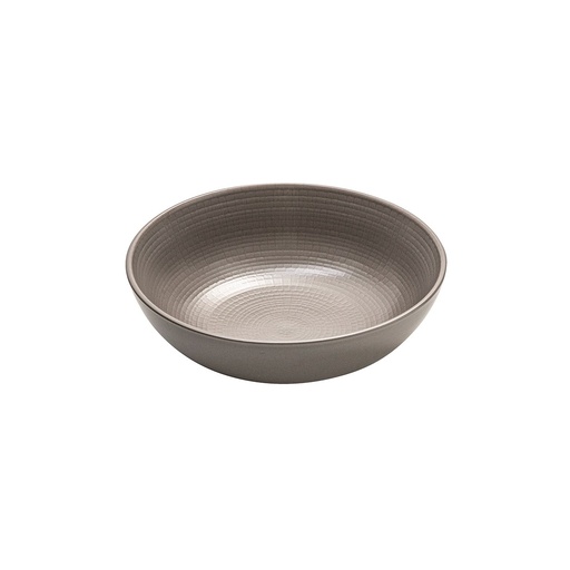DEGRENNE MODULO NATURE Terre d'ombre — round cup 17,7 cm — 184099 (Pack of 6 pieces)