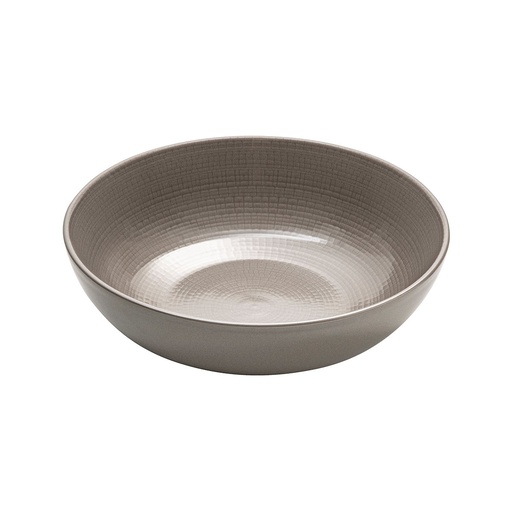 DEGRENNE MODULO NATURE Terre d'ombre — salad bowl 24 cm — 184100 (One piece)