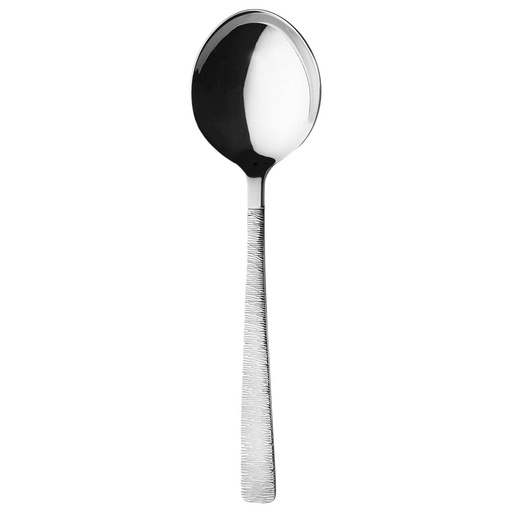 [190015] DEGRENNE ASTREE CISELE — Bouillon spoon — 190015 (Pack of 12 pieces)