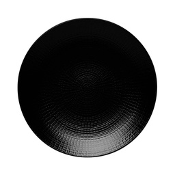 DEGRENNE MODULO NATURE PIERRE DE LAVE — round cereal plate 21 cm — 194452 (Pack of 6 pieces)