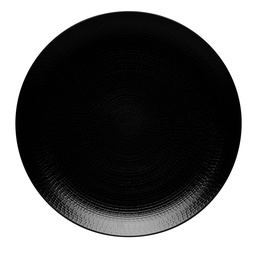 DEGRENNE MODULO NATURE PIERRE DE LAVE — Round dinner plate 31,5cm — 194455 (Pack of 3 pieces)