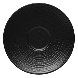 DEGRENNE MODULO NATURE PIERRE DE LAVE صحن فنجان قهوة دائري 12,5 سم — 194460