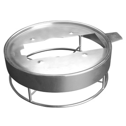 DEGRENNE EVENTO CHAFING DISH حامل تسخين من الفولاذ المقاوم للصدأ بتشطيب مرآة؛ للتسخين الكهربائي و/أو بوقود التسخين — 203005