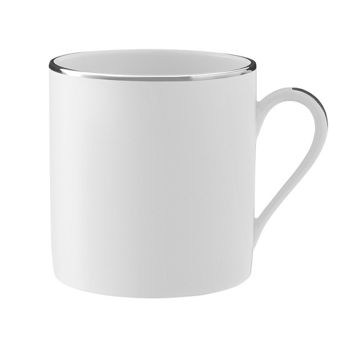 [203238] DEGRENNE GALON PLATINE — coffee cup 10 cl — 203238 (Pack of 6 pieces)