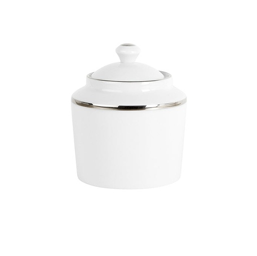 [203250] DEGRENNE GALON PLATINE — sugar bowl 15 cl — 203250 (One piece)