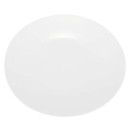 DEGRENNE BOREAL BLANC — Oval shallow bowl, coupe  23,5x20cm — 207136 (Pack of 6 pieces)