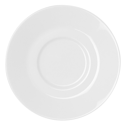 DEGRENNE NEWPORT porcelaine — Demitasse saucer — 207759 (Pack of 6 pieces)