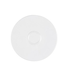 DEGRENNE SALAM THE BLANC — Demitasse/Coffee/tea saucer — 210950 (Pack of 6 pieces)