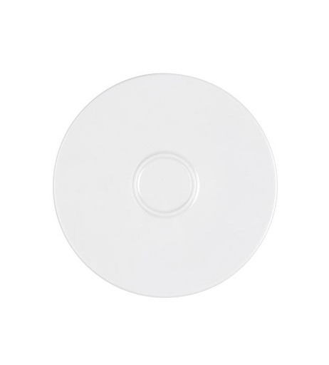 [210950] DEGRENNE SALAM THE BLANC — Demitasse/Coffee/tea saucer — 210950 (Pack of 6 pieces)