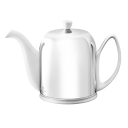 DEGRENNE SALAM BLANC — Salam tea pot 8 cups — 211990 (One piece)