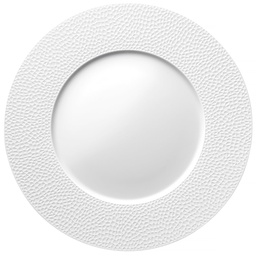DEGRENNE COLLECTION L FRAGMENT — Round dinner plate 32cm — 227843 (Pack of 3 pieces)
