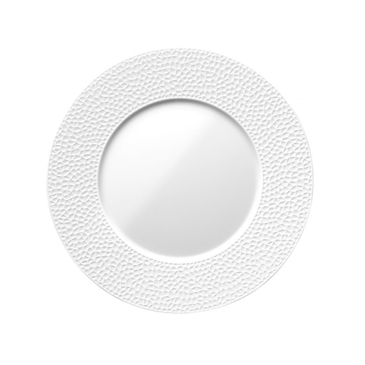 [227844] DEGRENNE COLLECTION L FRAGMENT — Round Dinner plate w/wide rim — 227844 (Pack of 6 pieces)