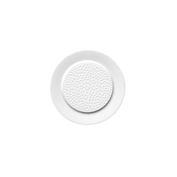 DEGRENNE COLLECTION L FRAGMENT — Round bread and butter plate 14 cm — 227846 (Pack of 6 pieces)