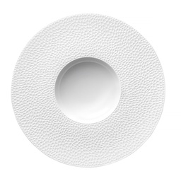 DEGRENNE COLLECTION L FRAGMENT — Round shallow bowl 27,9 cm — 227848 (Pack of 3 pieces)