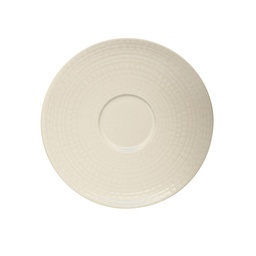 DEGRENNE MODULO NATURE Kaolin — coffee / tea saucer 15cm — 230164 (Pack of 6 pieces)