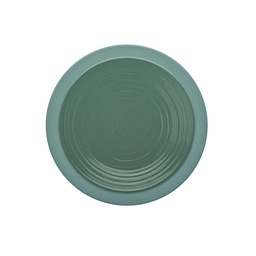 DEGRENNE BAHIA ARGILE VERTE — round dinner plate 23 cm — 230950 (Pack of 6 pieces)
