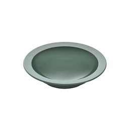 DEGRENNE BAHIA ARGILE VERTE — round cereal plate 20 cm — 230953 (Pack of 6 pieces)