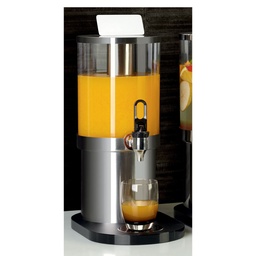 DEGRENNE EVENTO URNE — Juice dispenser 4L - Black stand - miror  finish 10.10 — 231303 (One piece)