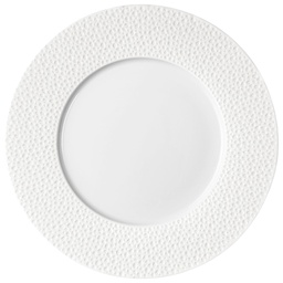 DEGRENNE COLLECTION L PERLES DE ROSEE — Round dinner plate 32cm — 233922 (Pack of 3 pieces)