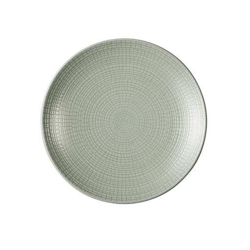 [235683] DEGRENNE MODULO NATURE JADE — round dessert plate 21 cm — 235683 (Pack of 6 pieces)