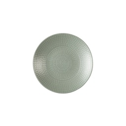 DEGRENNE MODULO NATURE JADE — Round bread and butter plate16 cm — 235685 (Pack of 6 pieces)