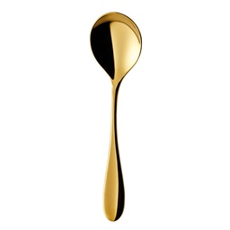 DEGRENNE ONDE PVD OR — Bouillon spoon — 236976 (Pack of 12 pieces)