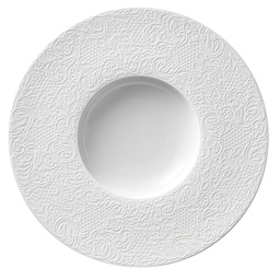 DEGRENNE COLLECTION L  COUTURE — Round shallow bowl 30 cm — 237402 (Pack of 3 pieces)