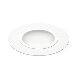DEGRENNE BAHIA PIERRE DE LUNE — round gourmet  plate 26 cm — 239321 (Pack of 3 pieces)